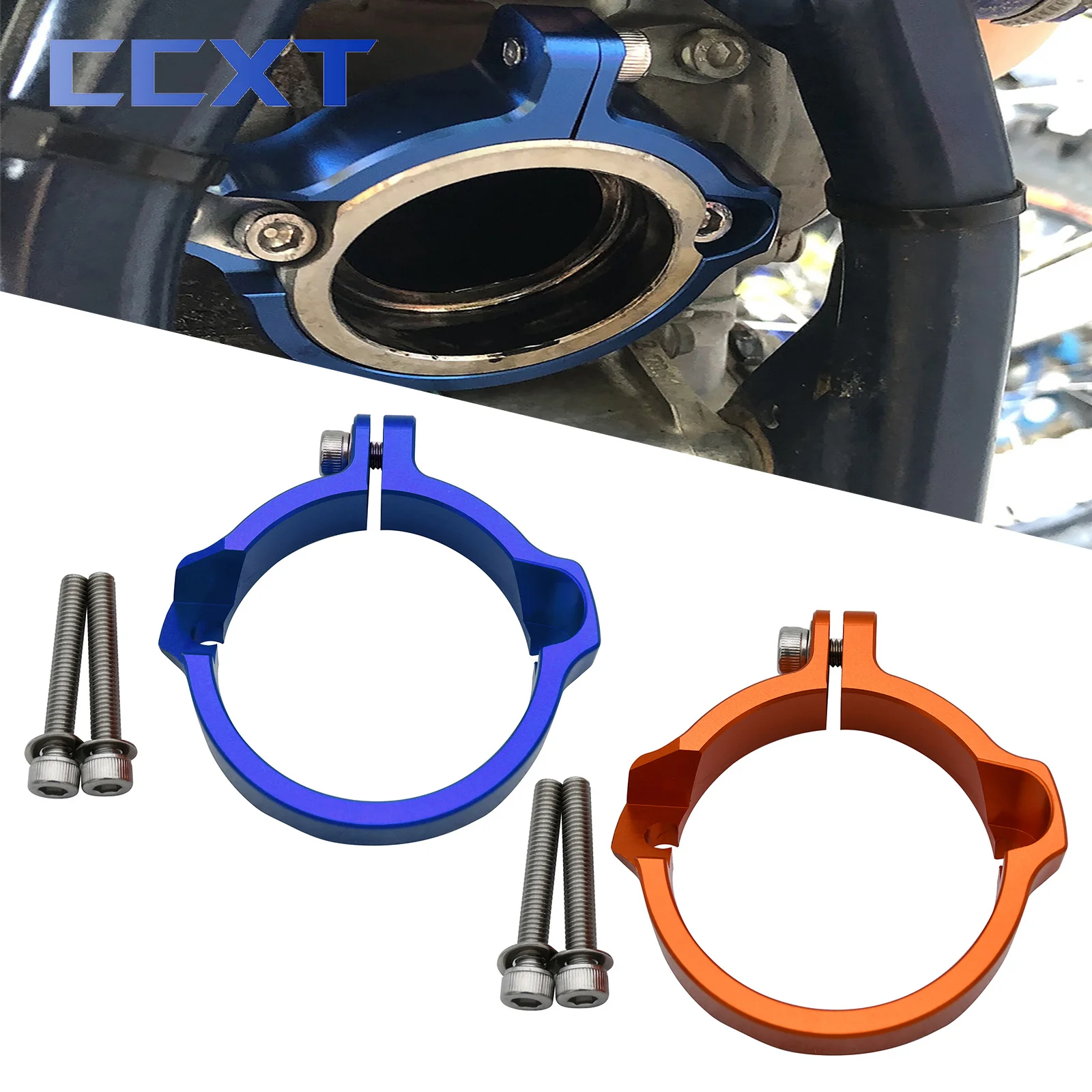 Dirtbike Exhaust Flange Guard Tip Muffler Pipe Clamp For GasGas MC EX EC 250 300 2021 For Husqvarna TC TE TX 250 300 2017-2022
Dirtbike Exhaust Flange Guard Tip Muffler Pipe Clamp For GasGas MC EX EC 250 300 2021 For Husqvarna TC TE TX 250 300 2017-2022