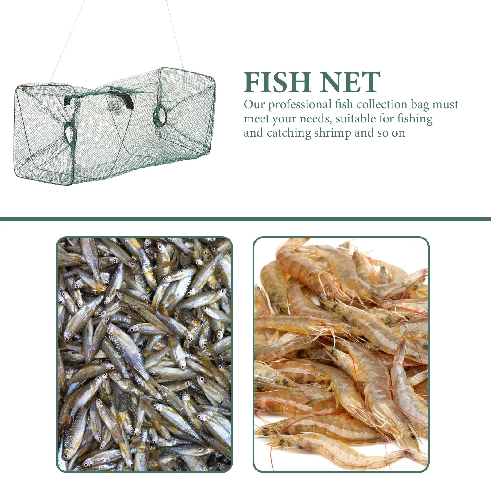 Net Fishingcatching Storage Mesh Nylon Portable Replacement Shrimp Supplies Cage Bait Crab Baits Cast Pot Landing Dip Catcher
Net Fishingcatching Storage Mesh Nylon Portable Replacement Shrimp Supplies Cage Bait Crab Baits Cast Pot Landing Dip Catcher