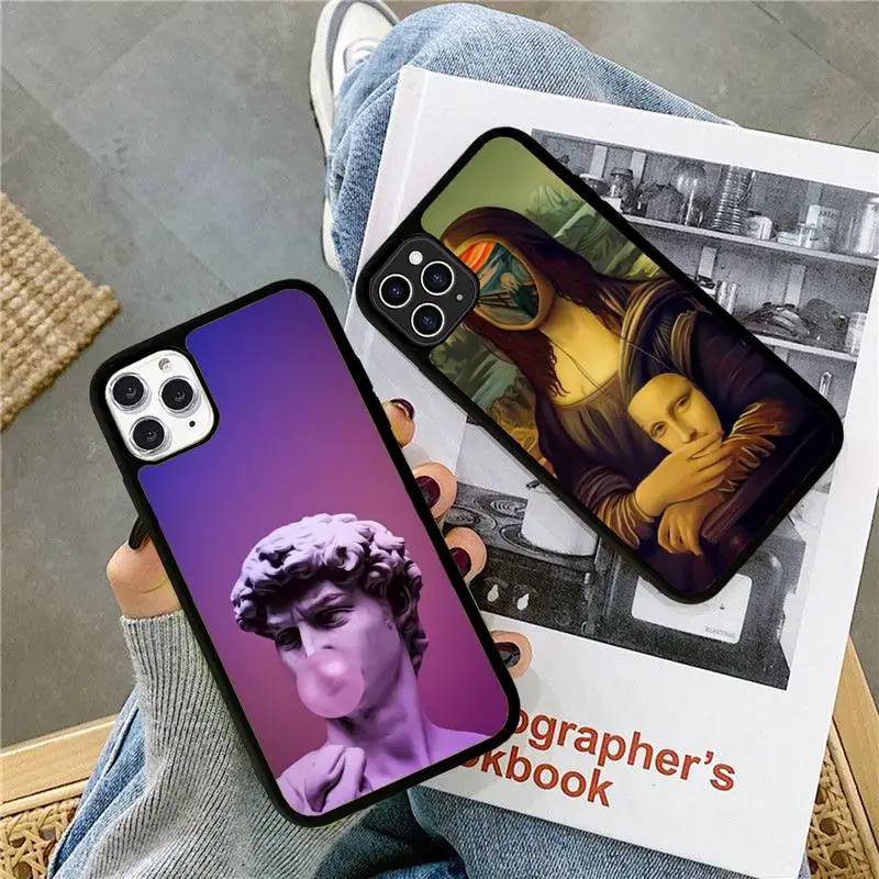 Great Art Aesthetic David Mona Lisa Phone Case Silicone PC+TPU Case for iPhone 11 12 13 Pro Max 8 7 6 Plus X SE XR Hard Fundas
Great Art Aesthetic David Mona Lisa Phone Case Silicone PC+TPU Case for iPhone 11 12 13 Pro Max 8 7 6 Plus X SE XR Hard Fundas
