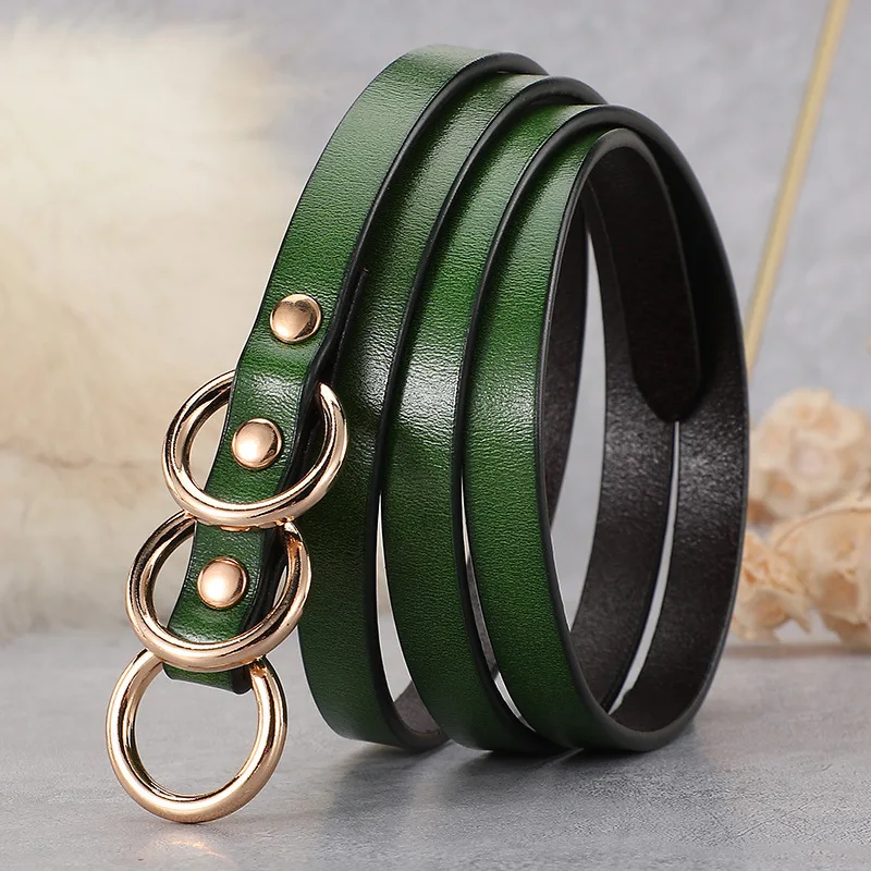 Women's Leather Lengthened Thin Belt with Dress Adornment Fashion Simple and Versatile Waist Closure Korean Black Luxury Belt
Women's Leather Lengthened Thin Belt with Dress Adornment Fashion Simple and Versatile Waist Closure Korean Black Luxury Belt