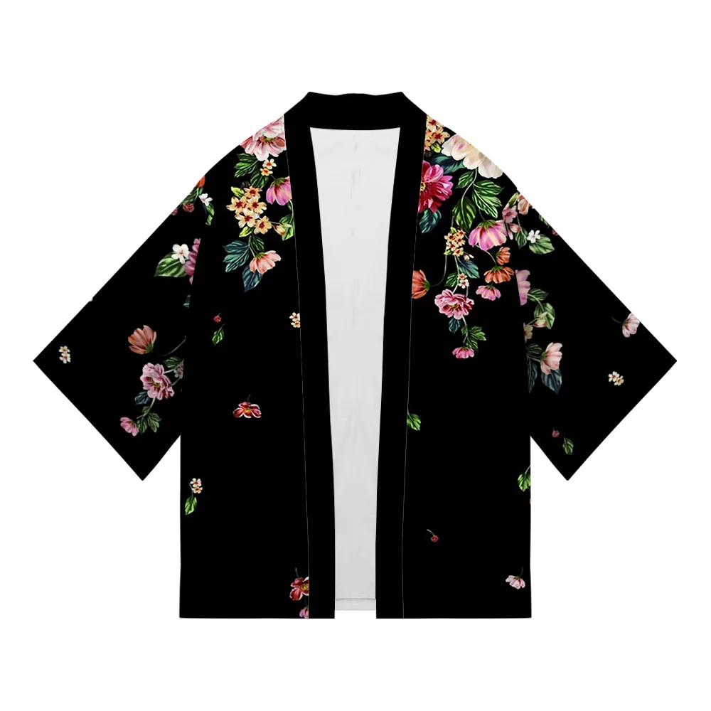 Flowers Print 2022 Summer Chic Loose Japanese Streetwear Cardigan Women Men Harajuku Kimono Cosplay Tops Shirts Yukata
Flowers Print 2022 Summer Chic Loose Japanese Streetwear Cardigan Women Men Harajuku Kimono Cosplay Tops Shirts Yukata