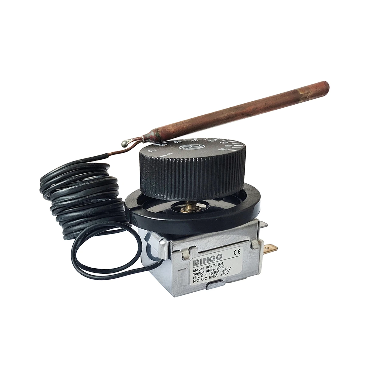 Контроллер переключателя контроля температуры, термостат для духовки, регулируемый 0-90 °
Контроллер переключателя контроля температуры, термостат для духовки, регулируемый 0-90 °