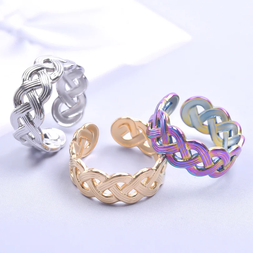 Classics Aesthetic Cross Ring for Women Open Adjustable Finger Ring Temperament Stainless Steel Jewelry Fashion Accessories2023
Classics Aesthetic Cross Ring for Women Open Adjustable Finger Ring Temperament Stainless Steel Jewelry Fashion Accessories2023