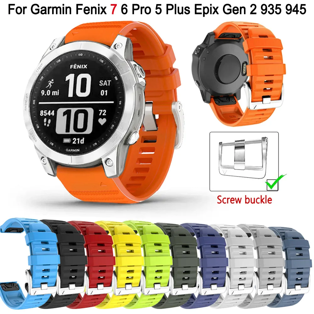 Ремешок силиконовый для наручных часов, 22 мм, 1:1, для Garmin Fenix 7 5 Plus 6 Pro Epix Gen 2 Forerunner 935 945
Ремешок силиконовый для наручных часов, 22 мм, 1:1, для Garmin Fenix 7 5 Plus 6 Pro Epix Gen 2 Forerunner 935 945