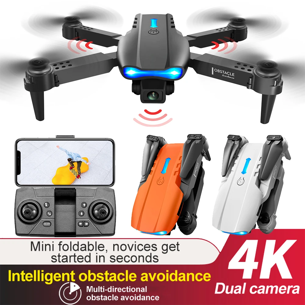 LSRC New Mini Drone E99 K3 PRO 4K HD Camera WIFI FPV Obstacle Avoidance Foldable Profesional RC Dron Quadcopter Helicopter Toys
LSRC New Mini Drone E99 K3 PRO 4K HD Camera WIFI FPV Obstacle Avoidance Foldable Profesional RC Dron Quadcopter Helicopter Toys