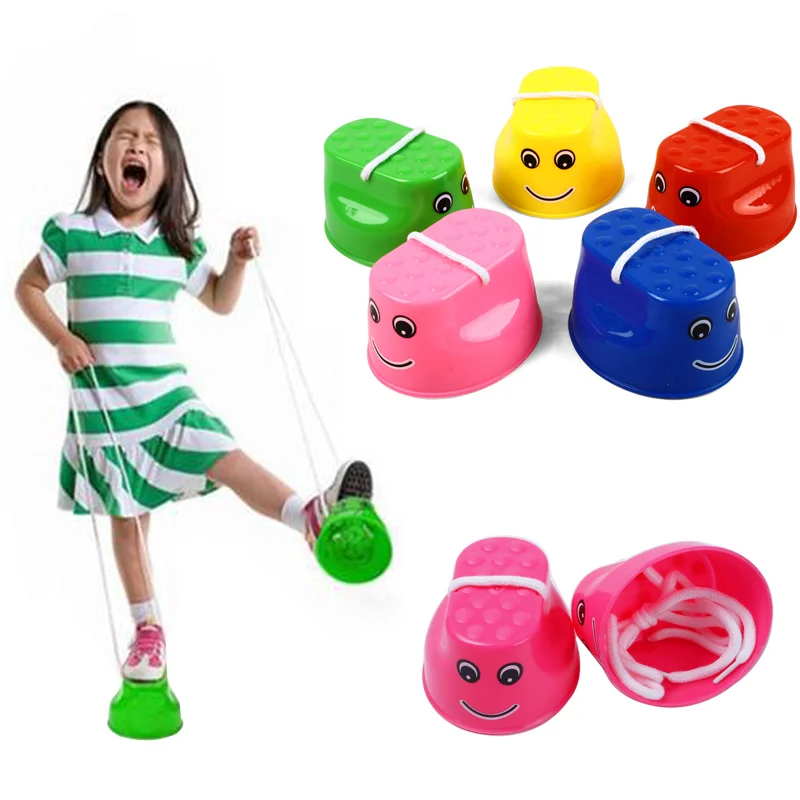 1 Pair Children Outdoor Fun Sports Walker Shoe Balance Training Toys on Stilts Shoe Kindergarten Teaching Aids
1 Pair Children Outdoor Fun Sports Walker Shoe Balance Training Toys on Stilts Shoe Kindergarten Teaching Aids