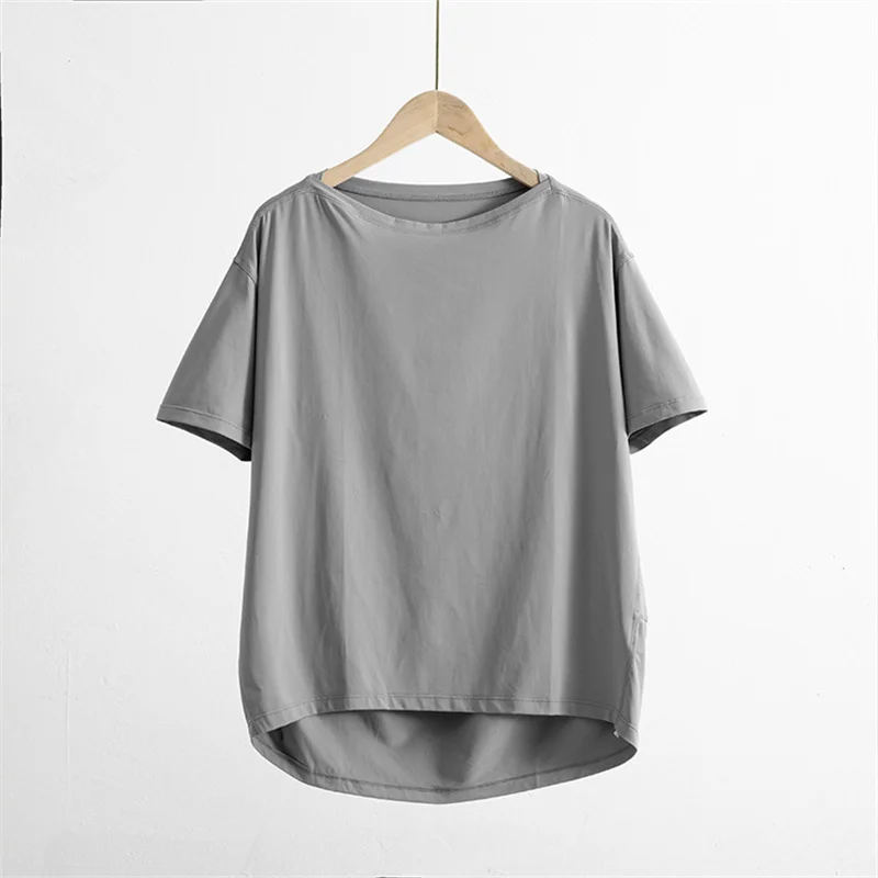 Lunuwomen Fitness Yoga Short Sleeve Loose T-Shirt Back in Action Sports Top Women's Yoga Top
Lunuwomen Fitness Yoga Short Sleeve Loose T-Shirt Back in Action Sports Top Women's Yoga Top