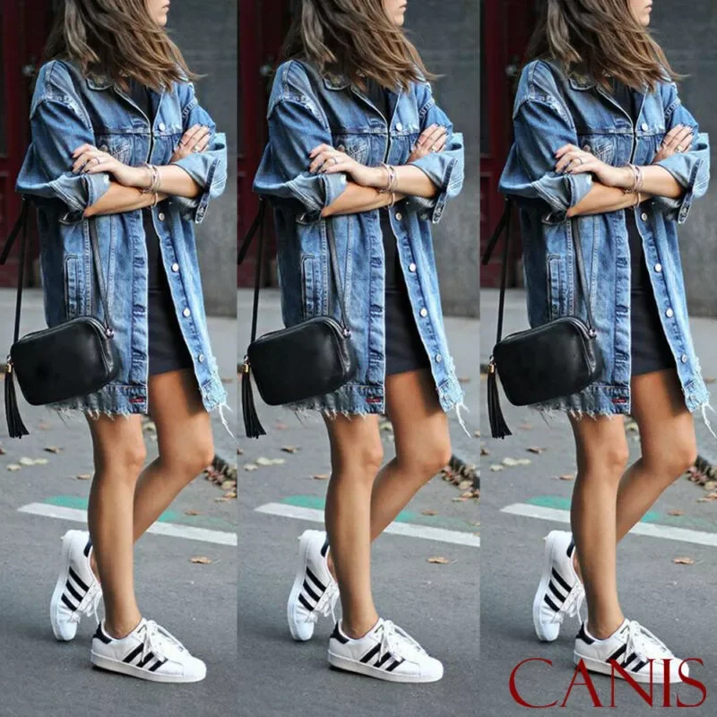 NEW 2023 Winter Women Hole Denim Jacket 2020 Harajuku boyfriend Wind Jean Jacket Loose Long Sleeve Female Coats Large Size Femal
NEW 2023 Winter Women Hole Denim Jacket 2020 Harajuku boyfriend Wind Jean Jacket Loose Long Sleeve Female Coats Large Size Femal