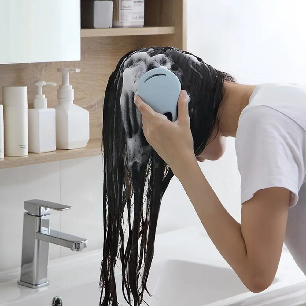 Handheld Hair Comb Silicone Body Scalp Shampoo Clean Shower Combs Massage Hair Hair Brush Accessories Brush Massager H X3o0
Handheld Hair Comb Silicone Body Scalp Shampoo Clean Shower Combs Massage Hair Hair Brush Accessories Brush Massager H X3o0