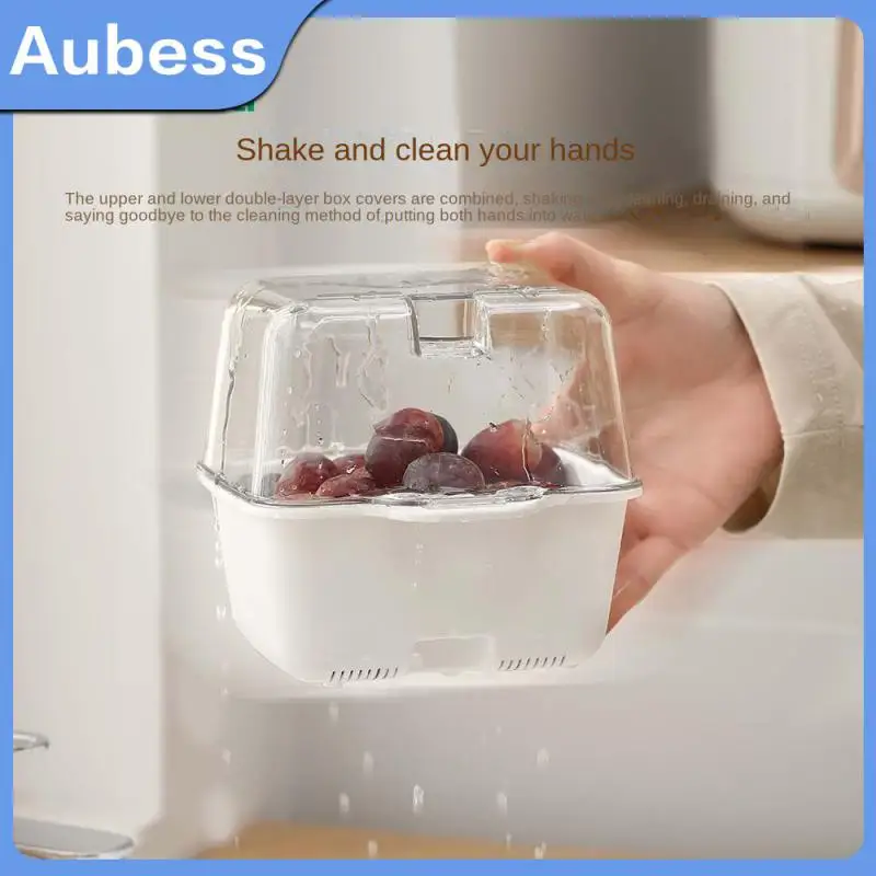 1pcs Washing Artifact Drain Basket Kitchen Rice Drain Basket For Washing Fruit Double-layer Design Fruit Bowl Colanders Pp
1pcs Washing Artifact Drain Basket Kitchen Rice Drain Basket For Washing Fruit Double-layer Design Fruit Bowl Colanders Pp