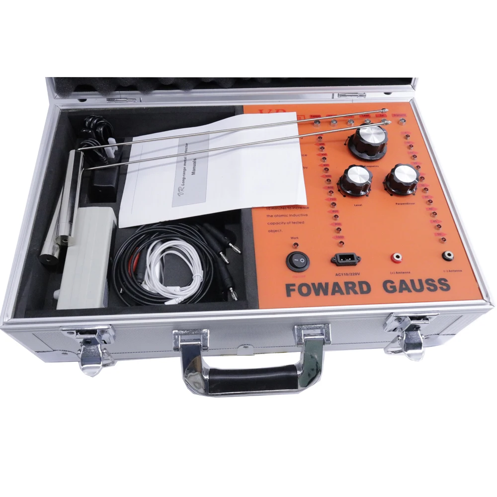 VR8000 Forward Gauss Metal Detector Long Range Underground Metal Detector
VR8000 Forward Gauss Metal Detector Long Range Underground Metal Detector