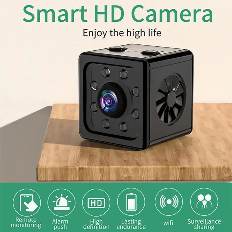 Indoor Anti-theft Mini Camera Night Vision Baby Room Monitor Magnetic WiFi 1080P HD Ip Camera Remote Mobile Phone Monitoring
Indoor Anti-theft Mini Camera Night Vision Baby Room Monitor Magnetic WiFi 1080P HD Ip Camera Remote Mobile Phone Monitoring