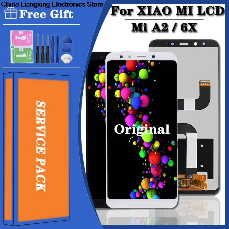 5.99 "para xiaomi mi a2 mia2 lcd m1804d2si display touch screen digitador assembléia para mi 6x mi6x lcd m1804d2sg display
5.99 "para xiaomi mi a2 mia2 lcd m1804d2si display touch screen digitador assembléia para mi 6x mi6x lcd m1804d2sg display