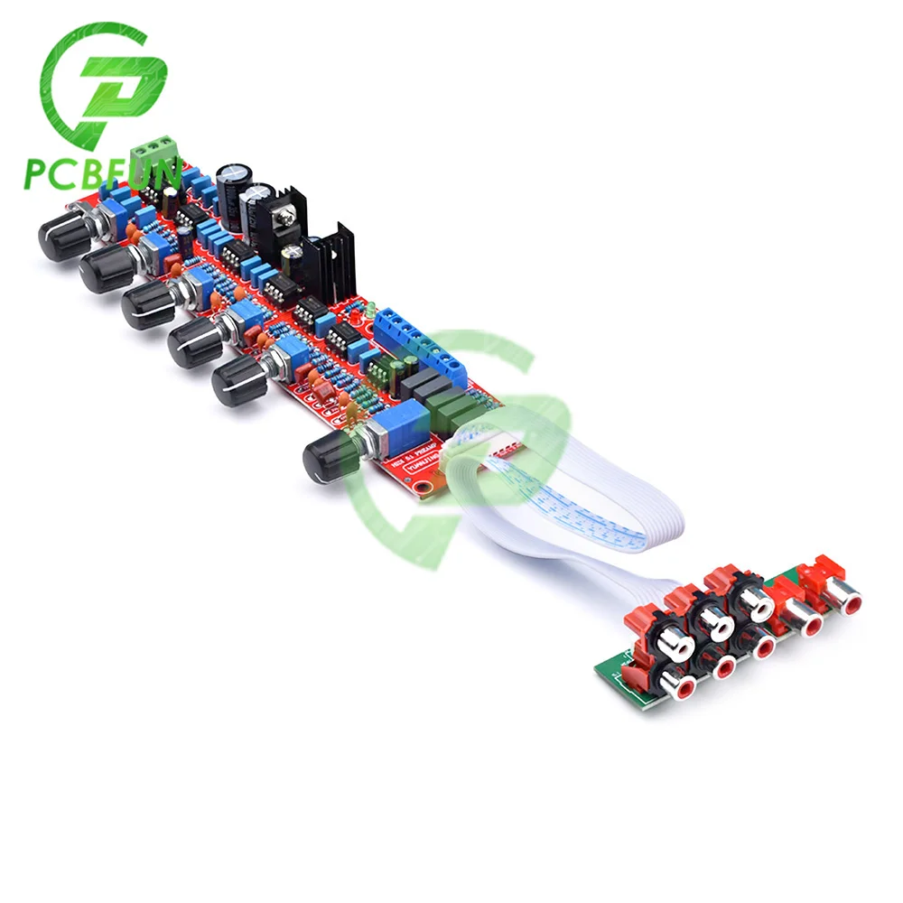 NE5532 HIFI 5,1 Sound Плата усилителя Board сабвуфер тональный предусилитель Регулировка громкости панель фильтра нижних частот
NE5532 HIFI 5,1 Sound Плата усилителя Board сабвуфер тональный предусилитель Регулировка громкости панель фильтра нижних частот