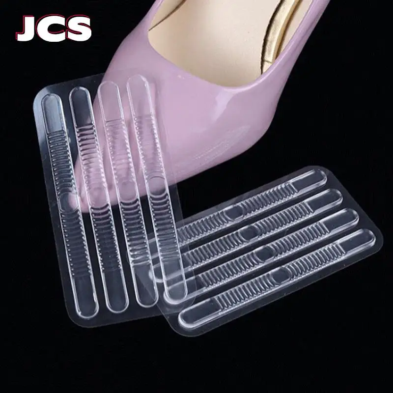 4Pcs/Pack Comfortable Heel Cushion Protector Shoe Insert Pad Good Elasticity Clear Soft Silicone Gel Insole
4Pcs/Pack Comfortable Heel Cushion Protector Shoe Insert Pad Good Elasticity Clear Soft Silicone Gel Insole