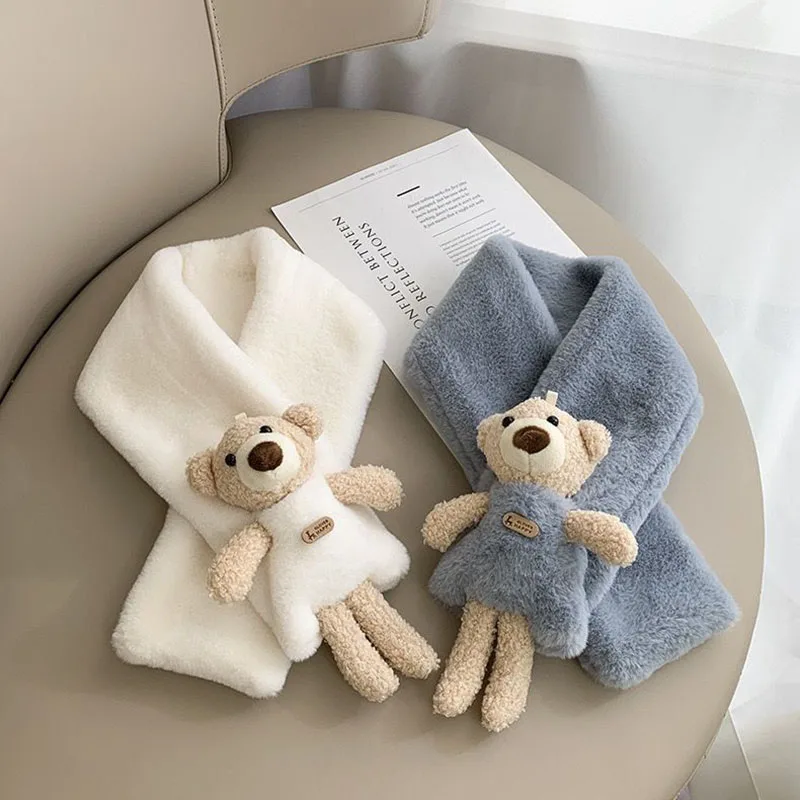 Детские перекрестные шарфы с милым медведем, толстый детский шарф из искусственного кроличьего меха, зимний теплый мягкий плюшевый шейный ...
Детские перекрестные шарфы с милым медведем, толстый детский шарф из искусственного кроличьего меха, зимний теплый мягкий плюшевый шейный ...