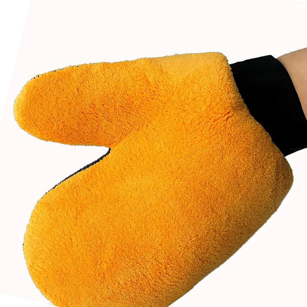 Care Glove Car Wash Brush 1pc 24*20cm Coral Fleece Multifunctional Orange+gray Plush Microfibre Auto Accessories
Care Glove Car Wash Brush 1pc 24*20cm Coral Fleece Multifunctional Orange+gray Plush Microfibre Auto Accessories