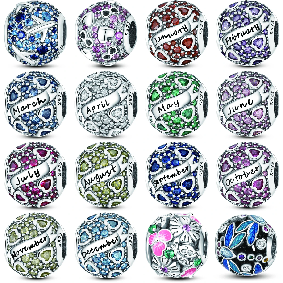 100% 925 Sterling Silver December Round Inlaid Zircon Charms Beads Football Pendant Fit Original Pandora Bracelet Jewelry Women
100% 925 Sterling Silver December Round Inlaid Zircon Charms Beads Football Pendant Fit Original Pandora Bracelet Jewelry Women