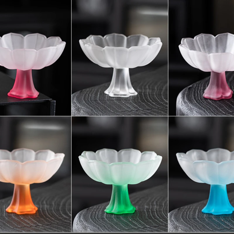 Exquisite Coloured Glaze Master Cups Chinese Style Lotus High Foot Cup Household Sample Tea Cup Kung Fu Puer Teaset Gift
Exquisite Coloured Glaze Master Cups Chinese Style Lotus High Foot Cup Household Sample Tea Cup Kung Fu Puer Teaset Gift