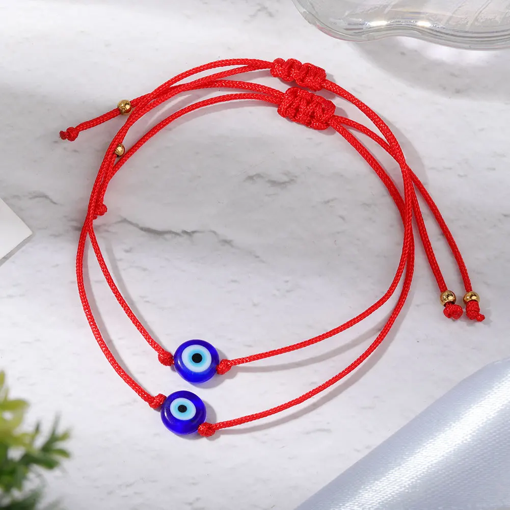 New Red Rope Black Rope Bracelet Evil Eye Woven Bracelet Turkish Evil Eye Bracelet Jewelry Fashion Charm Valentines Day Gift
New Red Rope Black Rope Bracelet Evil Eye Woven Bracelet Turkish Evil Eye Bracelet Jewelry Fashion Charm Valentines Day Gift
