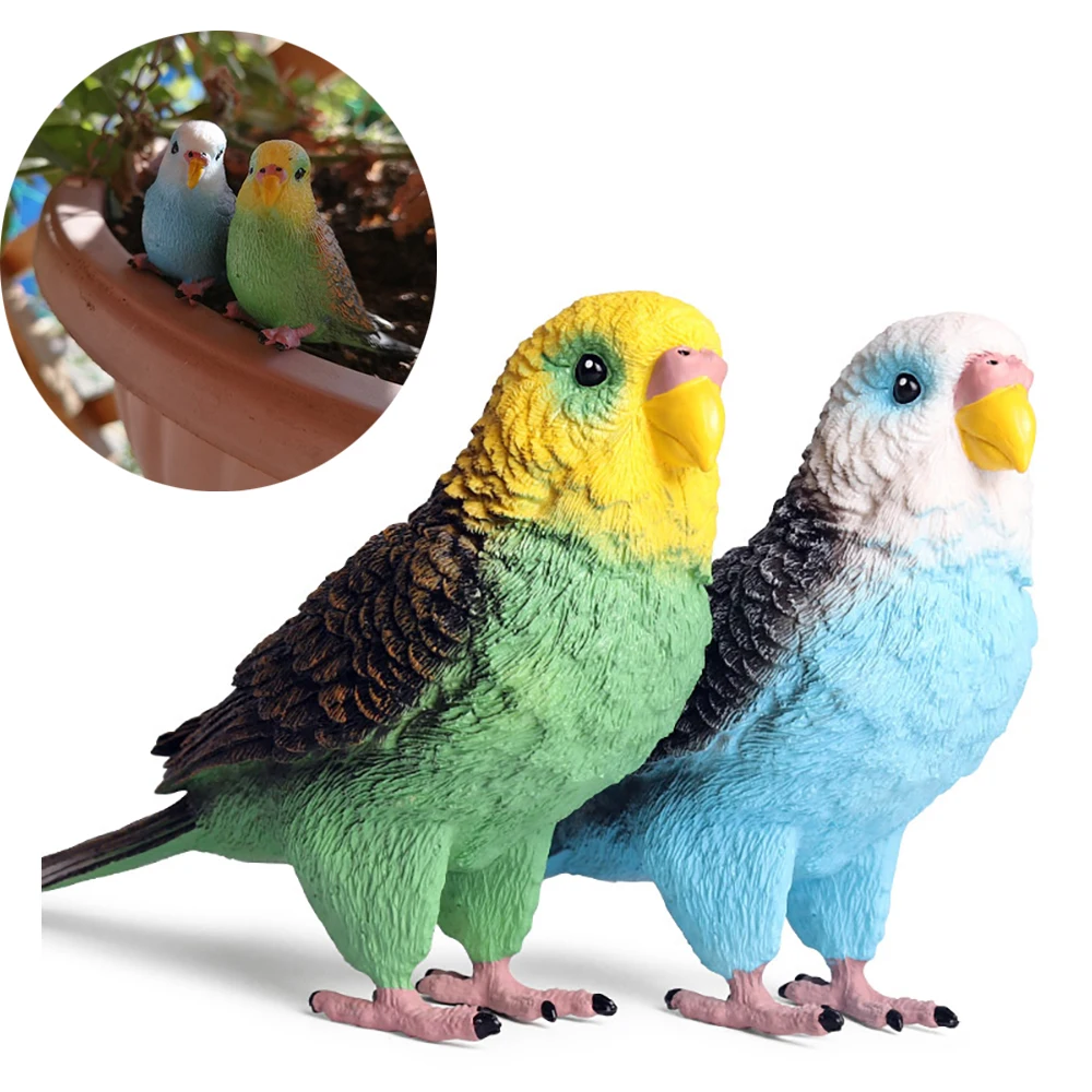 Simulation Parrot Miniature Landscape Ornament Parakeet Model Lawn Figurine Artificial Bird Home Decorative Figures Bird Decor
Simulation Parrot Miniature Landscape Ornament Parakeet Model Lawn Figurine Artificial Bird Home Decorative Figures Bird Decor
