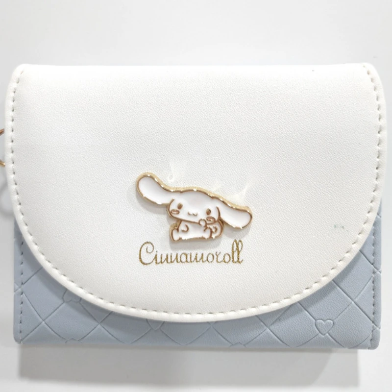 Sanrio New Cinnamoroll Women's Card Holder Student Campus Access Card Fashion with Lanyard Expansion Buckle Two-fold Card Clip
Sanrio New Cinnamoroll Women's Card Holder Student Campus Access Card Fashion with Lanyard Expansion Buckle Two-fold Card Clip