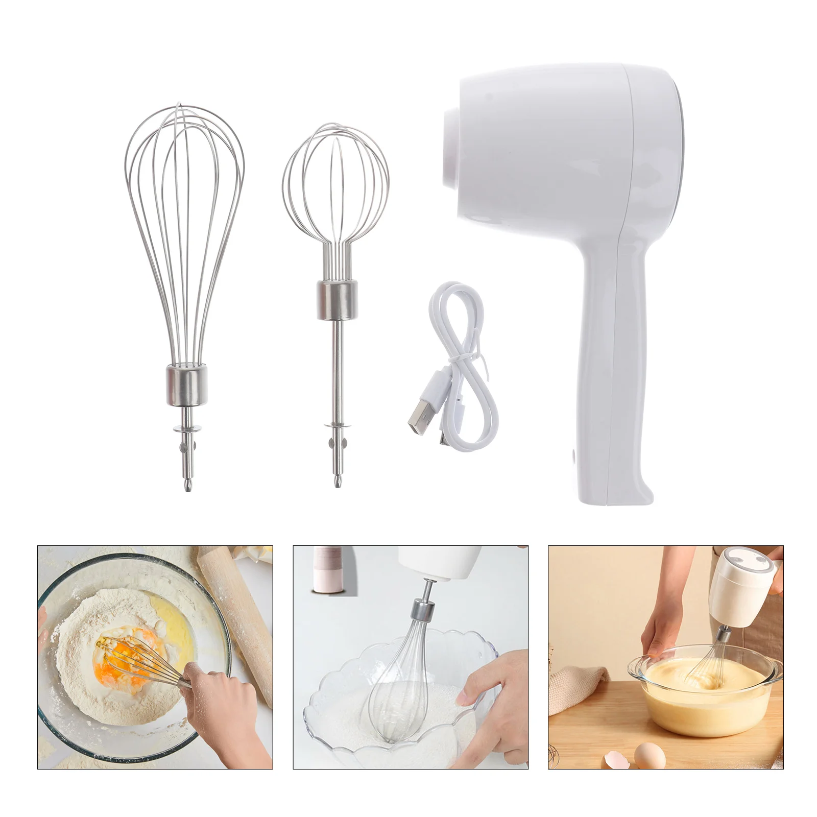 1pc Cooking Tool Powder Electric Mixer Wireless Blender Egg Whites Mixer Portable Kitchen Blender
1pc Cooking Tool Powder Electric Mixer Wireless Blender Egg Whites Mixer Portable Kitchen Blender