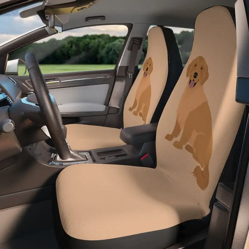 Dog Seat Covers For Cars | Golden Retriever Car Seat Covers for Vehicle | Dog Car Accessories | Gift for Dog Loves
Dog Seat Covers For Cars | Golden Retriever Car Seat Covers for Vehicle | Dog Car Accessories | Gift for Dog Loves