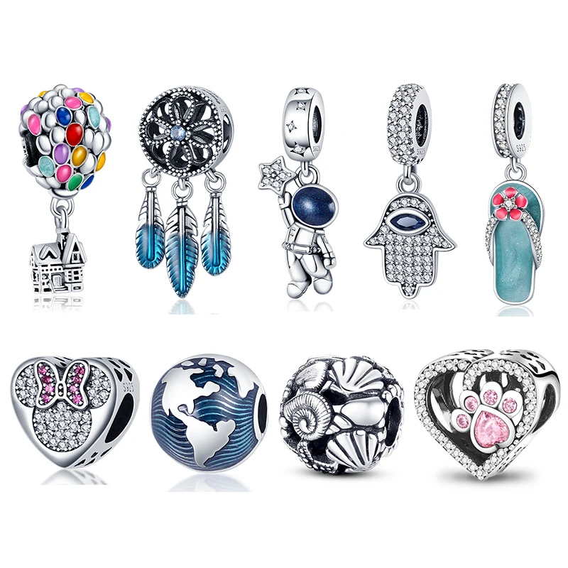 Silver Color Balloon Charms Beads Fits Original Pandach Bracelet Silver Color Pendant Women Fashion Fine DIY Jewelry Gift
Silver Color Balloon Charms Beads Fits Original Pandach Bracelet Silver Color Pendant Women Fashion Fine DIY Jewelry Gift