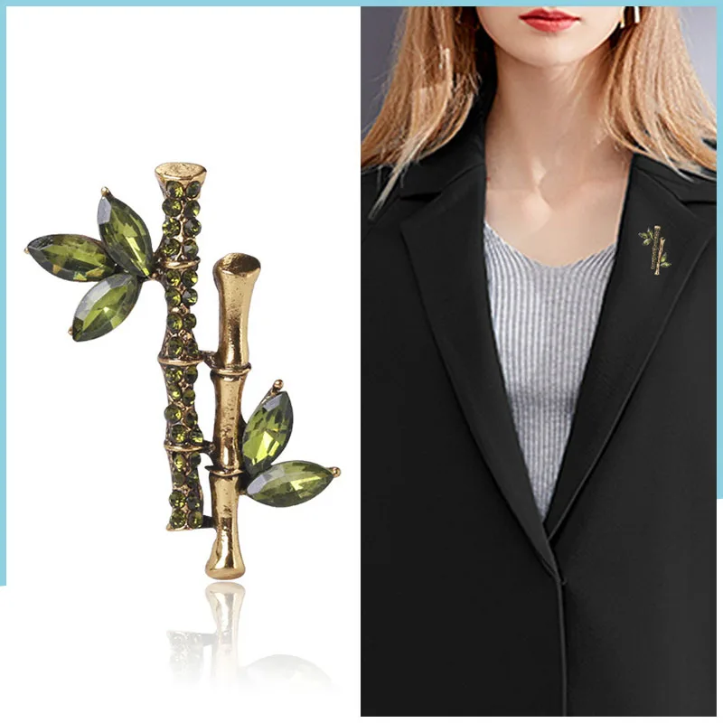Fashion Style Bamboo Brooch Knot High Rise Alloy Full Drill Bamboo Corsage Cardigan Coat Accessory Pin
Fashion Style Bamboo Brooch Knot High Rise Alloy Full Drill Bamboo Corsage Cardigan Coat Accessory Pin