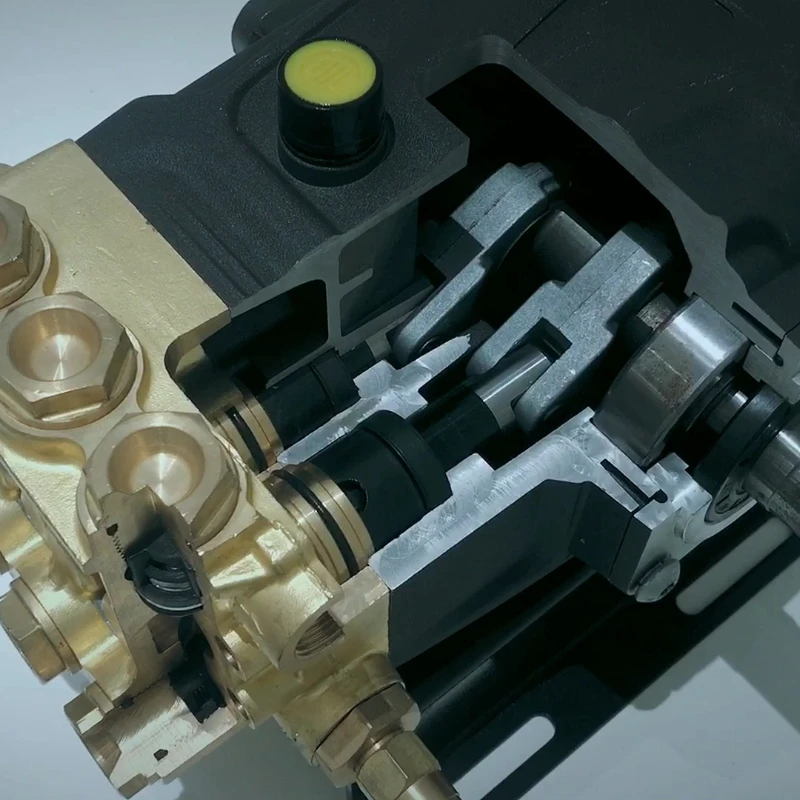 Industrial Nickel Plating Brass Head Heavy Duty High Pressure Plunger Pump
Industrial Nickel Plating Brass Head Heavy Duty High Pressure Plunger Pump