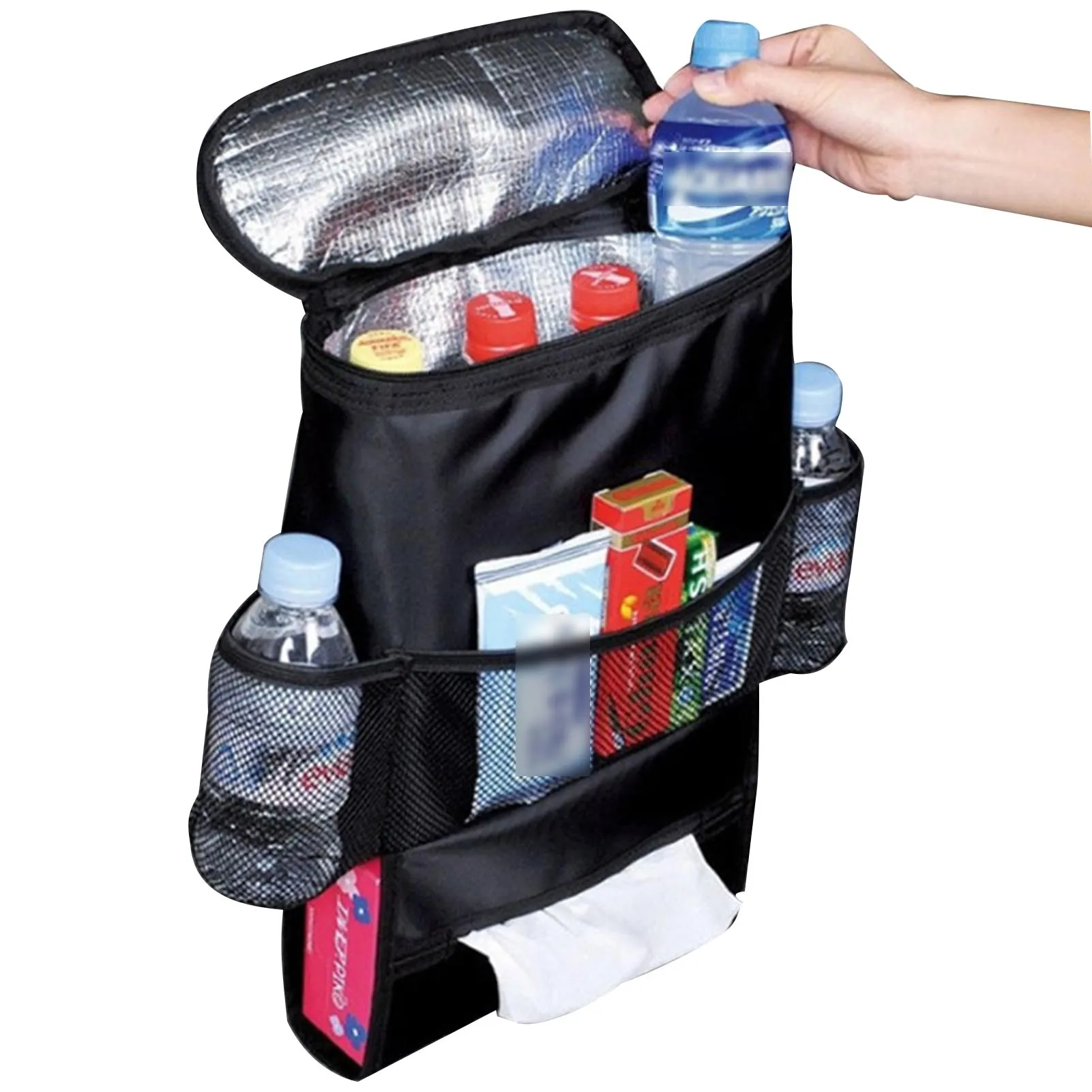 Car Seat Back Organizer Multi-Pocket Travel Storage Bag Insulated Car Seat Back Drinks Holder Storage Bag Cool Wrap Bag With
Car Seat Back Organizer Multi-Pocket Travel Storage Bag Insulated Car Seat Back Drinks Holder Storage Bag Cool Wrap Bag With