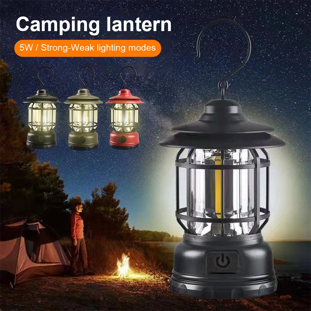 LED Retro Camping Lantern Battery Operated LED Lantern Dimming 2 Modes Waterproof Tent Light Lantern Flashlight For Outdoor
LED Retro Camping Lantern Battery Operated LED Lantern Dimming 2 Modes Waterproof Tent Light Lantern Flashlight For Outdoor