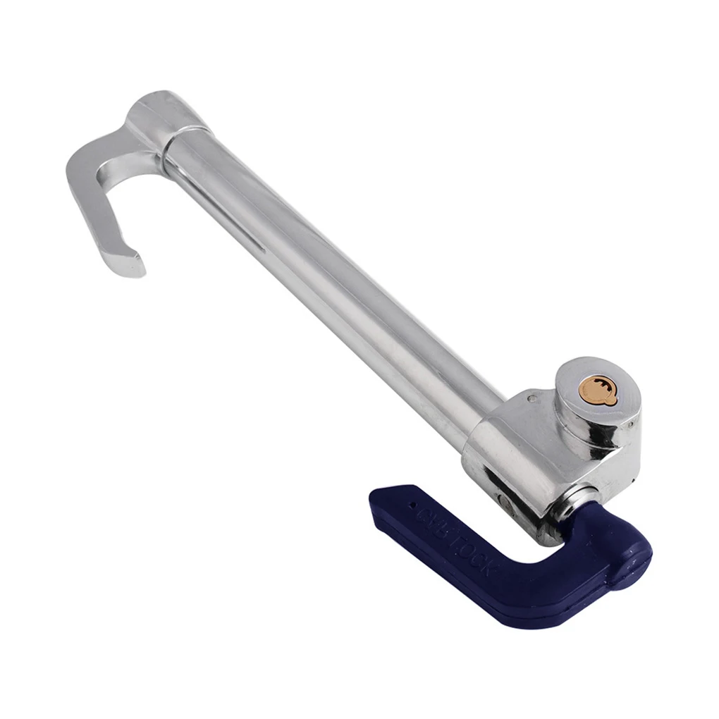 Steering Wheel Lock with Adjustable Length 2-in-1 Dual Protection Emergency Hammer High Security Anti Theft Car Device
Steering Wheel Lock with Adjustable Length 2-in-1 Dual Protection Emergency Hammer High Security Anti Theft Car Device