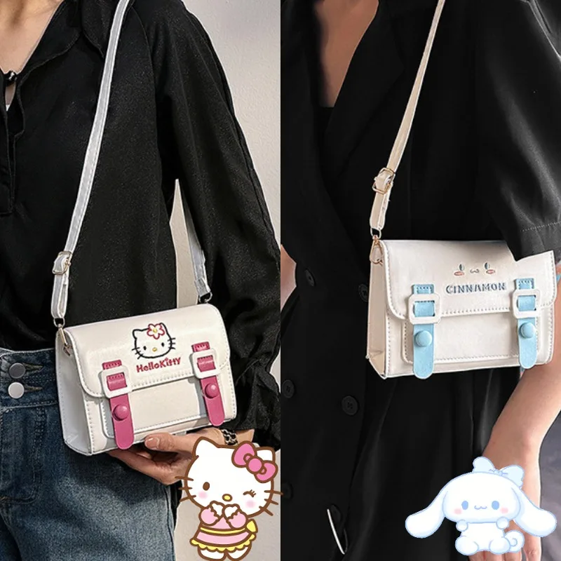 Kawaii Sanrio, Hello Kitty Kuromi Cinnamorol Pu квадратная сумка, милые сумки через плечо для девушек, сумка-мессенджер, модные Мультяшные рюкзаки
Kawaii Sanrio, Hello Kitty Kuromi Cinnamorol Pu квадратная сумка, милые сумки через плечо для девушек, сумка-мессенджер, модные Мультяшные рюкзаки