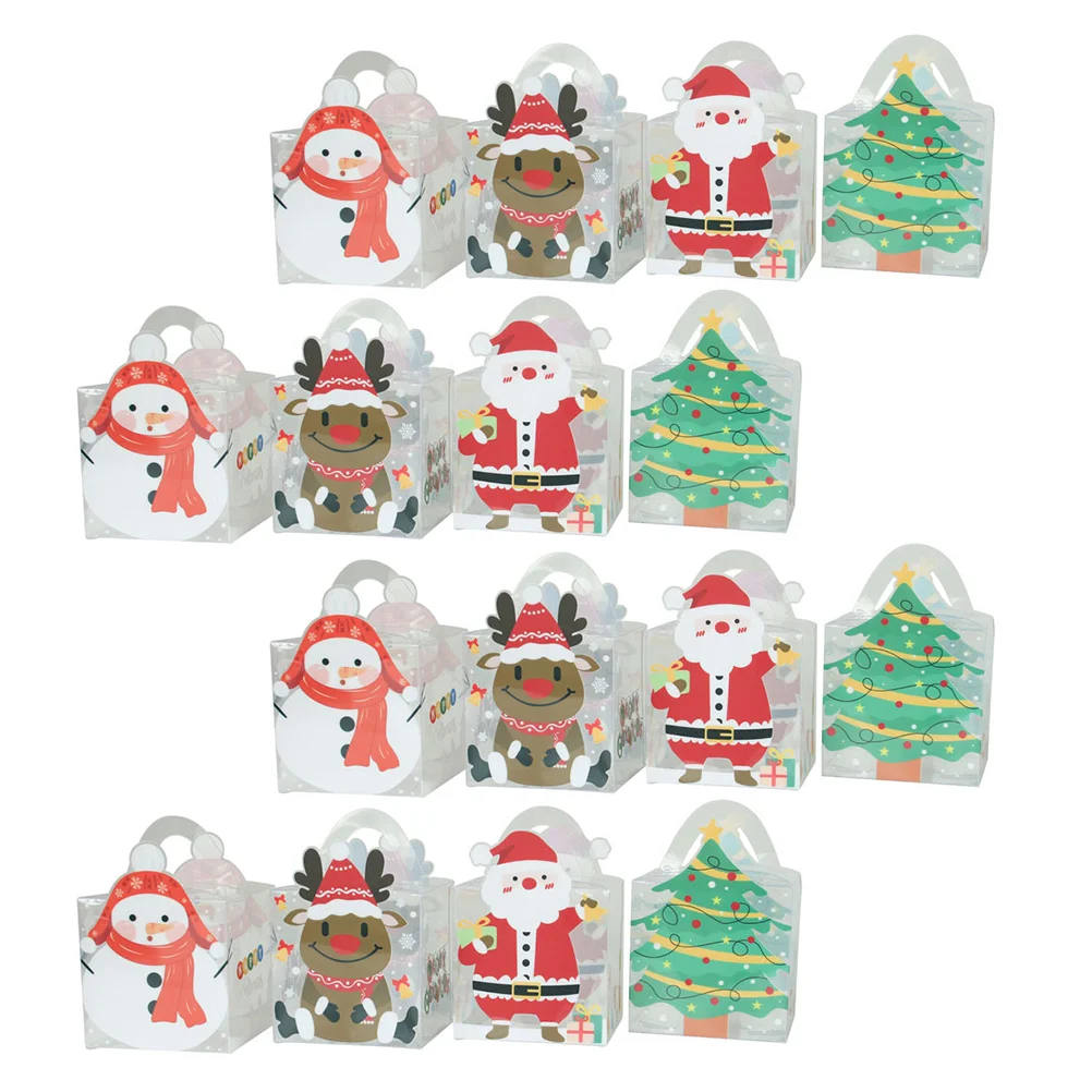 16 Pcs Christmas Cake Boxes Candy Packaging Boxes Xmas Party Wrapping Boxes
16 Pcs Christmas Cake Boxes Candy Packaging Boxes Xmas Party Wrapping Boxes