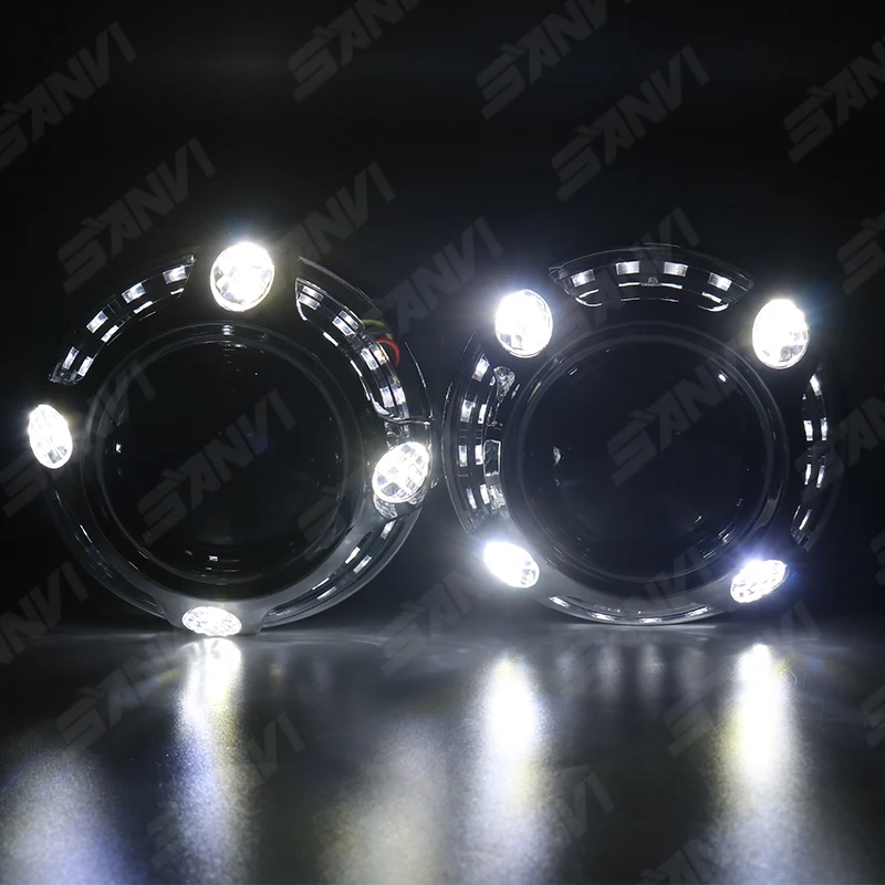 SANVI 3-дюймовые светодиодные лампы Panamera с ангельским глазом
SANVI 3-дюймовые светодиодные лампы Panamera с ангельским глазом