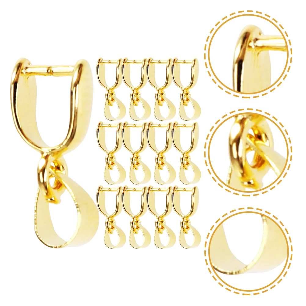 30 Pcs Charm Necklace DIY Pendant Clasp Accessories Jewelry Alloy Bead Connector Connectors
30 Pcs Charm Necklace DIY Pendant Clasp Accessories Jewelry Alloy Bead Connector Connectors