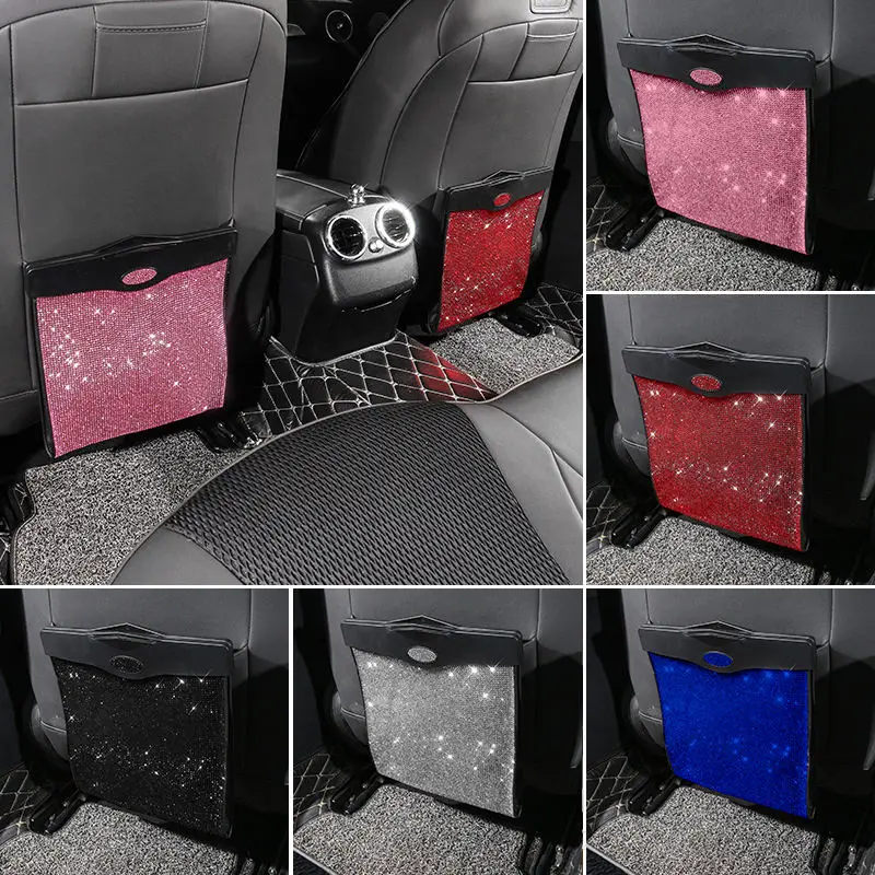Crystal LED Car Garbage Bag Waterproof Magnetic Adsorption Trash Can Back Seat Hanging Leather Storage Pocket Leak-proof Decor 
Crystal LED Car Garbage Bag Waterproof Magnetic Adsorption Trash Can Back Seat Hanging Leather Storage Pocket Leak-proof Decor