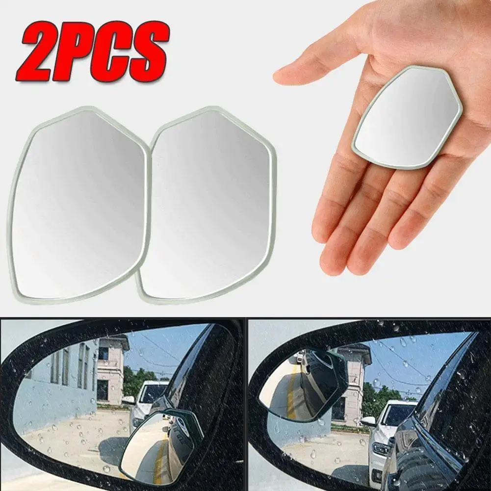 2Pcs 360 Degree HD Blind Spot Mirror Adjustable Car Rearview Convex Mirror for Reverse Wide Angle Vehicle Parking Rimless Mirror 
2Pcs 360 Degree HD Blind Spot Mirror Adjustable Car Rearview Convex Mirror for Reverse Wide Angle Vehicle Parking Rimless Mirror
