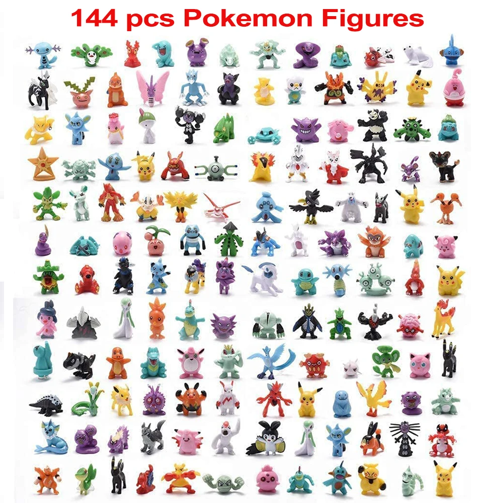 24-144 Pcs Mini Pokemon Action Figure 2-3CM Not Repeating Figures Model Toy Pikachu Anime Kids Collect Dolls Birthday Gift Decor
24-144 Pcs Mini Pokemon Action Figure 2-3CM Not Repeating Figures Model Toy Pikachu Anime Kids Collect Dolls Birthday Gift Decor