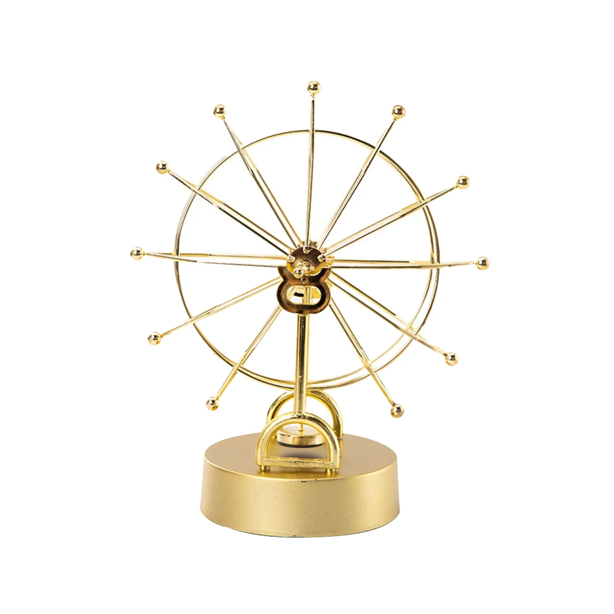 Metal Wheel Yongdong Instrument Miniatures Rotating Color Track Wobbler Room Ornament
Metal Wheel Yongdong Instrument Miniatures Rotating Color Track Wobbler Room Ornament