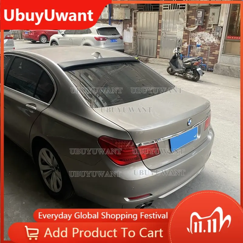 Для BMW 7 серии F01 спойлер 2008-2014 года седан глянцевый черный Задний спойлер из углеродного волокна и задний спойлер для крыши
Для BMW 7 серии F01 спойлер 2008-2014 года седан глянцевый черный Задний спойлер из углеродного волокна и задний спойлер для крыши