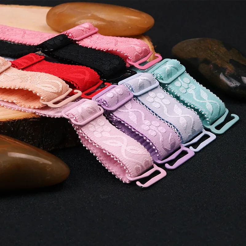 1.5/1.8cm Women Underwear Shoulder Strap Bra Embroidered Anti Slip Straps High Quality Adjustable Bras Strap Buckle Elastic Belt
1.5/1.8cm Women Underwear Shoulder Strap Bra Embroidered Anti Slip Straps High Quality Adjustable Bras Strap Buckle Elastic Belt