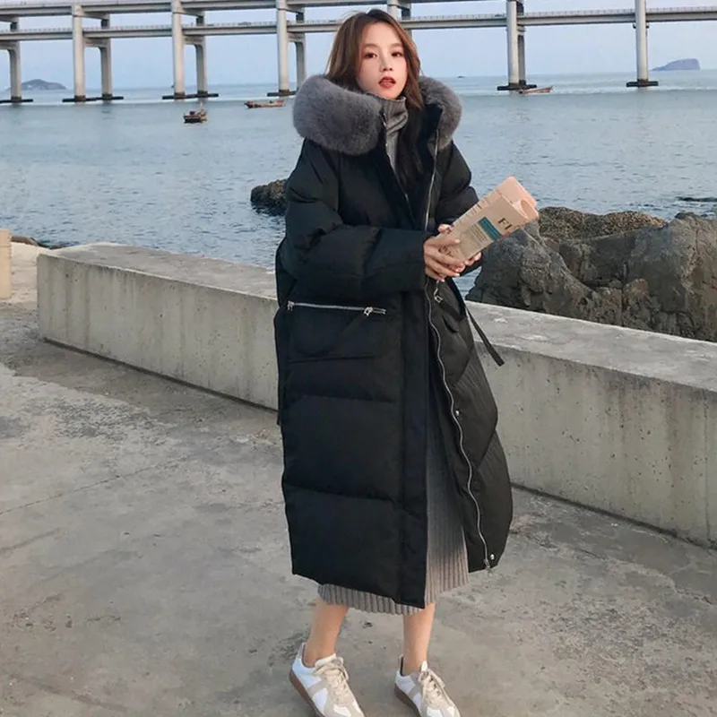 Autumn Winter Women Solid Loose Padded Thick Jackets Long Jacket Parkas Casual Hooded Long Sleeve Warm Down Cotton Coats Female
Autumn Winter Women Solid Loose Padded Thick Jackets Long Jacket Parkas Casual Hooded Long Sleeve Warm Down Cotton Coats Female