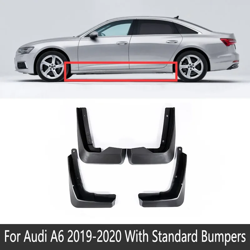 Переднее и заднее автомобильное Брызговики для Audi A6 S-Line Sport C8 2019 ~ 2020, брызговики, брызговики, аксессуары 5-го поколения 
Переднее и заднее автомобильное Брызговики для Audi A6 S-Line Sport C8 2019 ~ 2020, брызговики, брызговики, аксессуары 5-го поколения