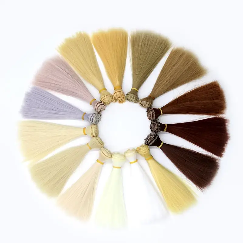 15cm 20cm 25cm Doll Hair Wig Synthetic Heat-Resistant Hair Bundle Doll Wig Accessories Brown Gold Silver Yellow
15cm 20cm 25cm Doll Hair Wig Synthetic Heat-Resistant Hair Bundle Doll Wig Accessories Brown Gold Silver Yellow