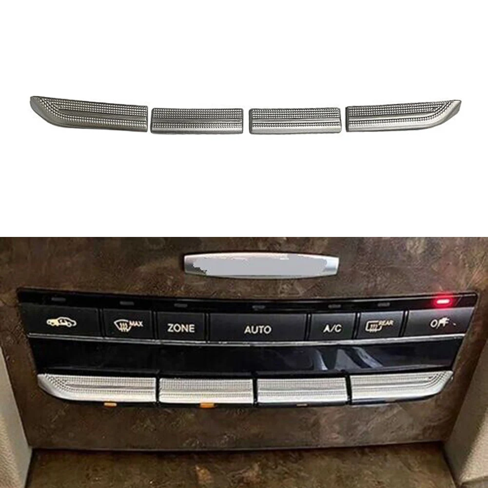 4 Pcs Outlet Vent Button Cover Trim Car Air Conditioner Outlet Vent Button Cover Trim For Mercedes-Benz E Class W212
4 Pcs Outlet Vent Button Cover Trim Car Air Conditioner Outlet Vent Button Cover Trim For Mercedes-Benz E Class W212