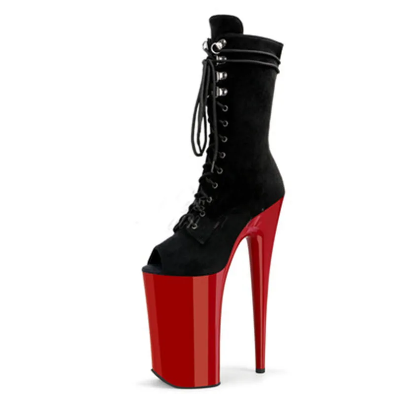 LAIJIANJINXIA New 26CM/10inches Suede Upper Sexy Exotic High Heel Platform Party Modern Boots Pole Dance Shoes
LAIJIANJINXIA New 26CM/10inches Suede Upper Sexy Exotic High Heel Platform Party Modern Boots Pole Dance Shoes