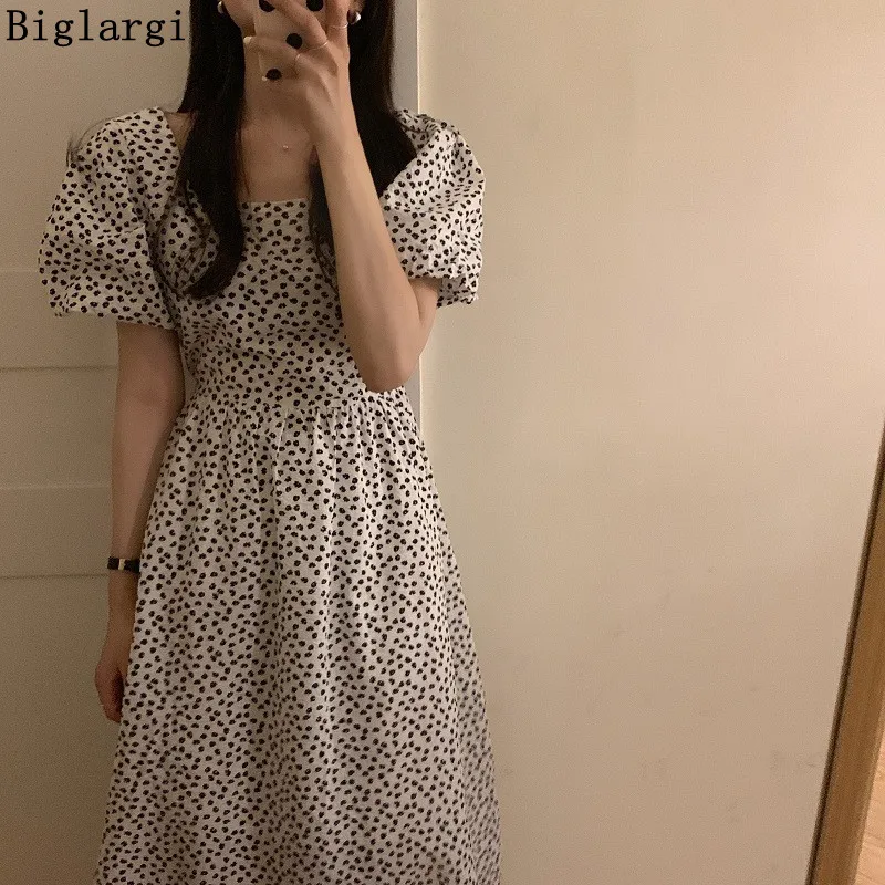 2022 New Summer Chiffon Dress Puff Sleeve Print Floral Woman Dress Korean Casual Midi Ladies Dresses Vestidos Vestidos De Festa
2022 New Summer Chiffon Dress Puff Sleeve Print Floral Woman Dress Korean Casual Midi Ladies Dresses Vestidos Vestidos De Festa